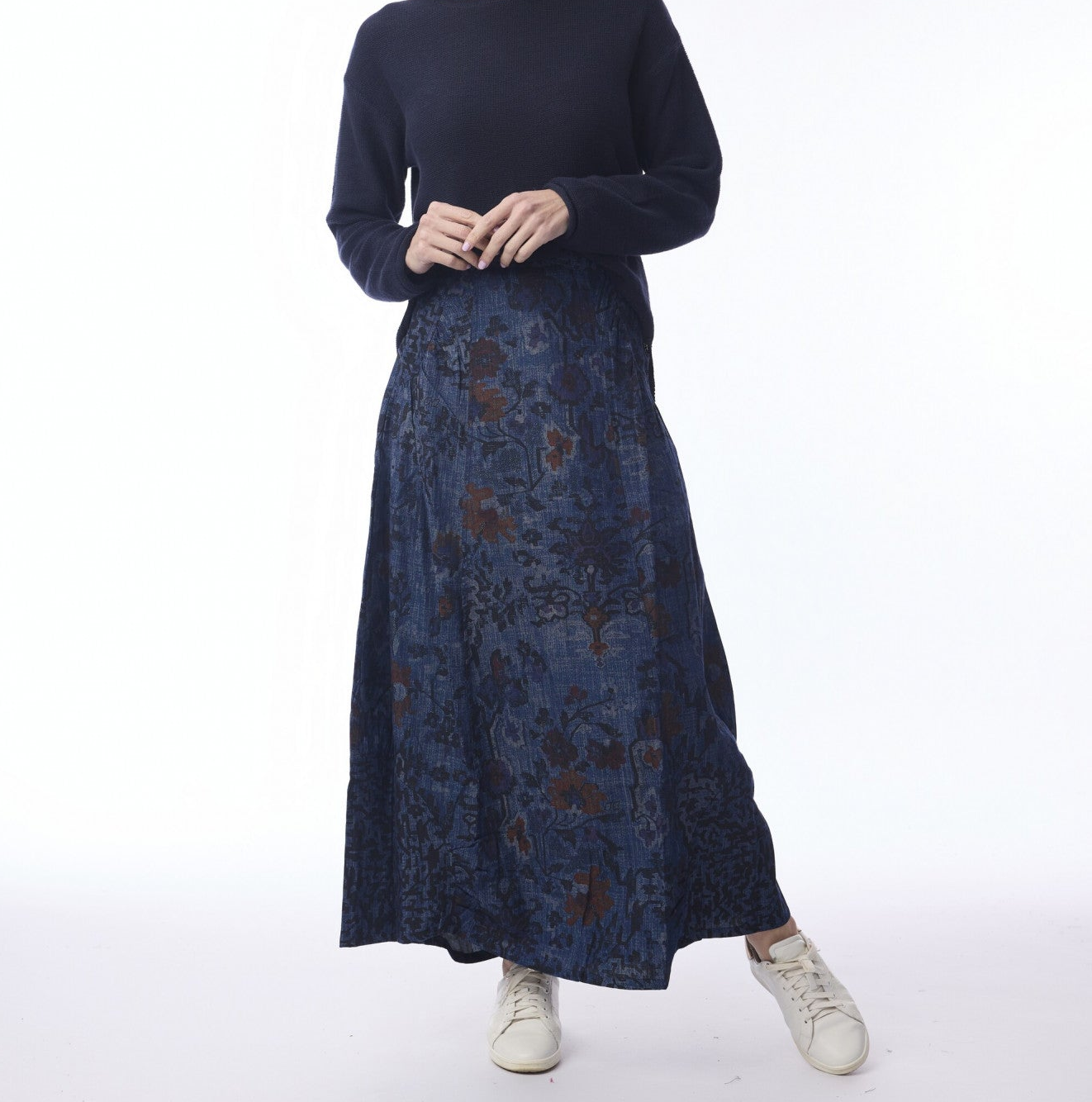 Orientique - Cotton Long Skirt - Tabriz