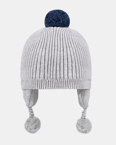 Toshi - Organic Earmuff Bobby Beanie - Fog