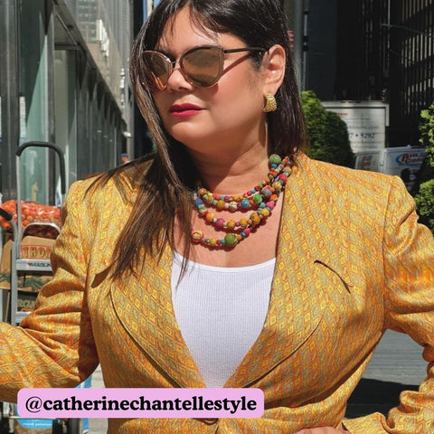 WorldFinds - Kantha Catalina Necklace