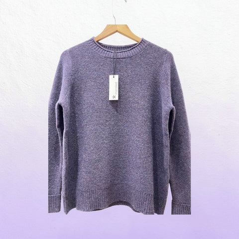 Mansted - Gerda - Lambswool Crew Neck - Plum