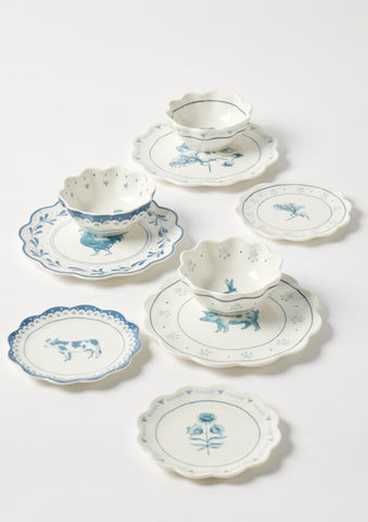 Pilbeam - Maison Blue Petite Plate