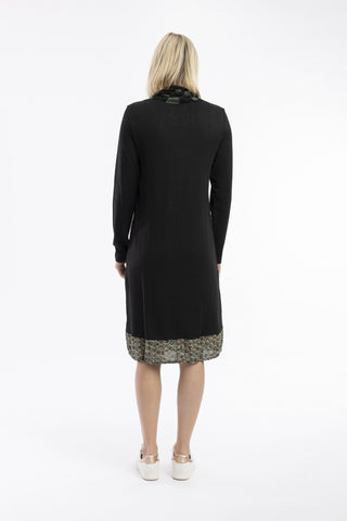 Orientique - Patch Cowl Dress - Bohemian Rapsody