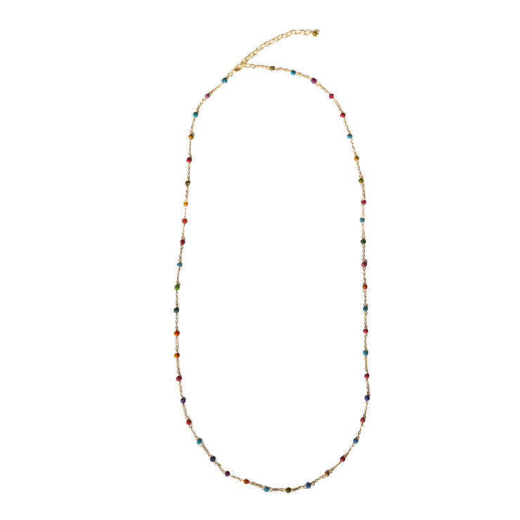 WorldFinds - Dotted Kantha Milieu Necklace