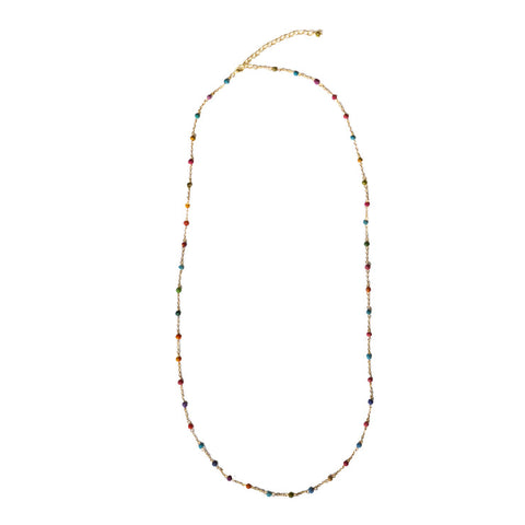 WorldFinds - Dotted Kantha Milieu Necklace