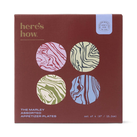 Here's How - The Marley Appetizer Plates - Contour