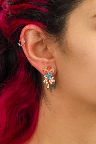 Ayala Bar - H2397 Summer Skies Set, Small Stud Earrings - Dawn