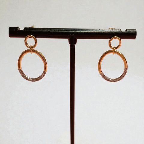 MCJewels - Two-Tone Minimal Earrings
