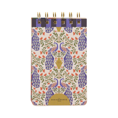 Designworks Inc - A Dopo Peacock Twin Wire Notepad