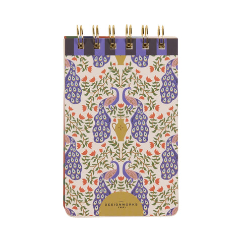 Designworks Inc - A Dopo Peacock Twin Wire Notepad