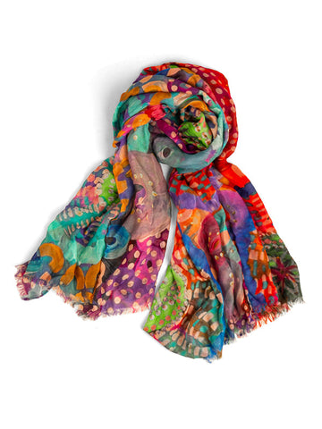 Koh - Aboriginal Each of Us Rectangle Scarf