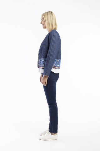 Orientique - Quilted Reversible Jacket - California Dreaming