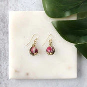 WorldFinds - Kantha Camille Drop Earrings