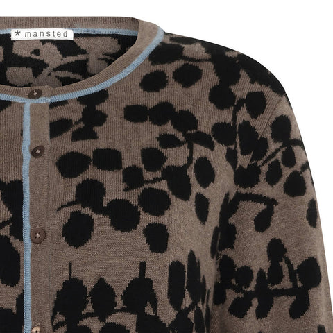 Mansted - Natasha Blossom Cardi-Black