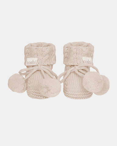 Toshi - Organic Yummy Booties - Oatmeal