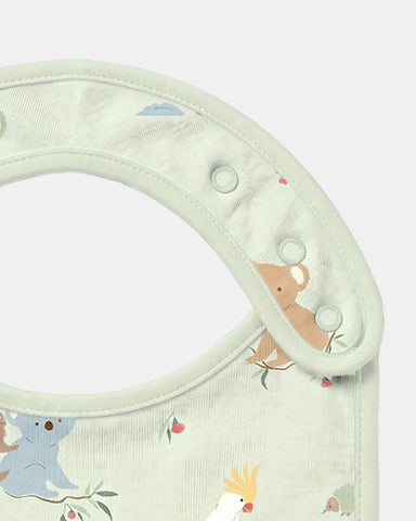 Toshi - Bib Gumnut Babies - Eucalyptus