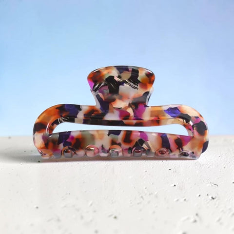 Melange - 9cm Versatile Marble Hair Claw Clip