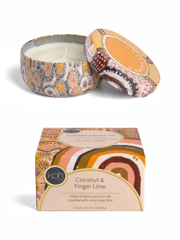 Koh - Aboriginal Scented Coconut & Finger Lime Candle