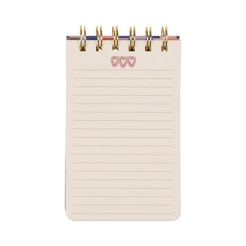 Designworks Ink - A Dopo Hearts Twin Wire Notepad