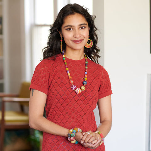 WorldFinds - Kantha Karenna Necklace