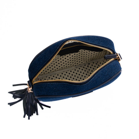 Liv & Milly - Sally Crossbody Bag - Dark Denim