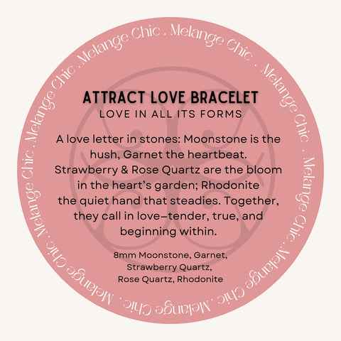 MCLuxe-Healing Handmade Beaded Bracelet - Attract Love