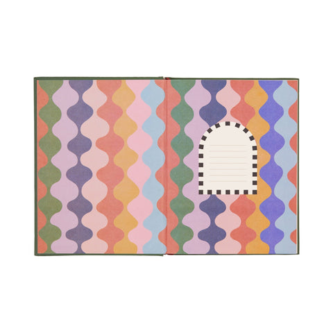 Designworks Inc - A Dopo Peacock Journal - 6" x 7.75"