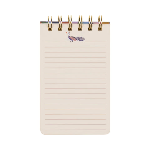 Designworks Inc - A Dopo Peacock Twin Wire Notepad