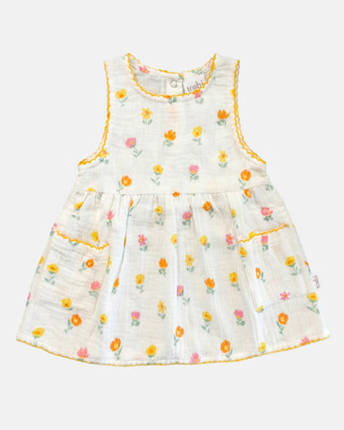 Toshi - Baby Dress Pippa - Vanilla
