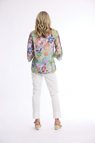 Orientique - V Neck Top - Sur Mer