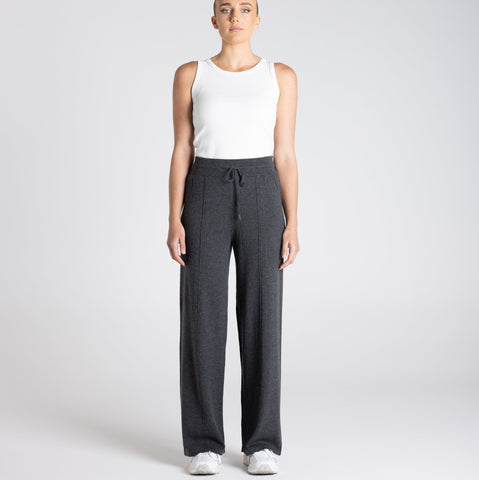 Two T's - Jersey Knit Pant - Steel