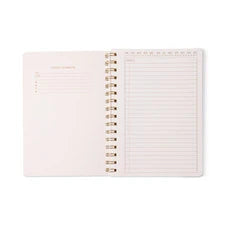 Designworks - Mix Credit Small Twinwire Notebook - Blue Lattice