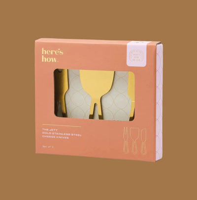 Here's How - The Jett Cheese Knife Set