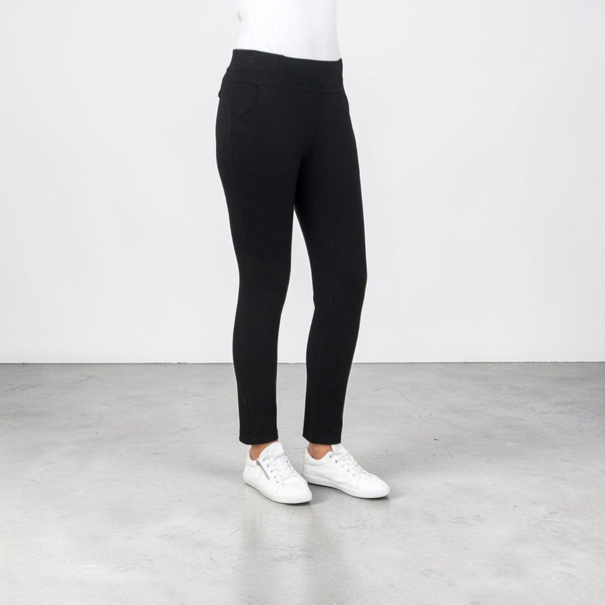 Maglia - Regina Supa Ponti Pull On 7/8 pant - Black