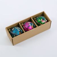 Florabelle - Brocade Mixed Baubles - Box Set of 3