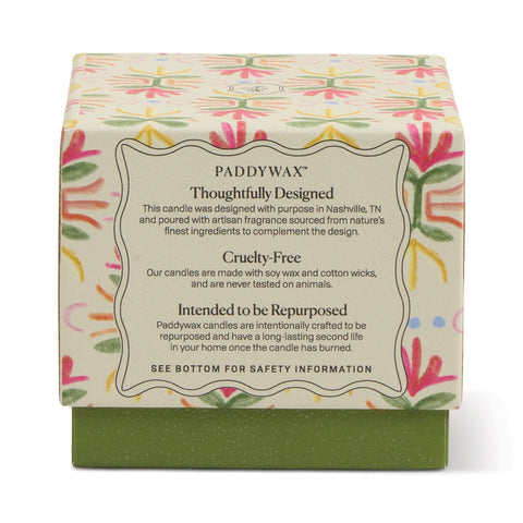 Paddywax - Tulip 5.5oz Glass w/ Printed Box - Gardenia