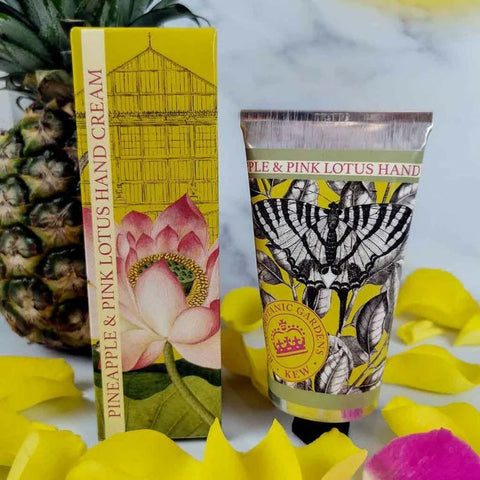 Royal Botanic Gardens Kew - Pineapple & Pink Lotus Hand Cream