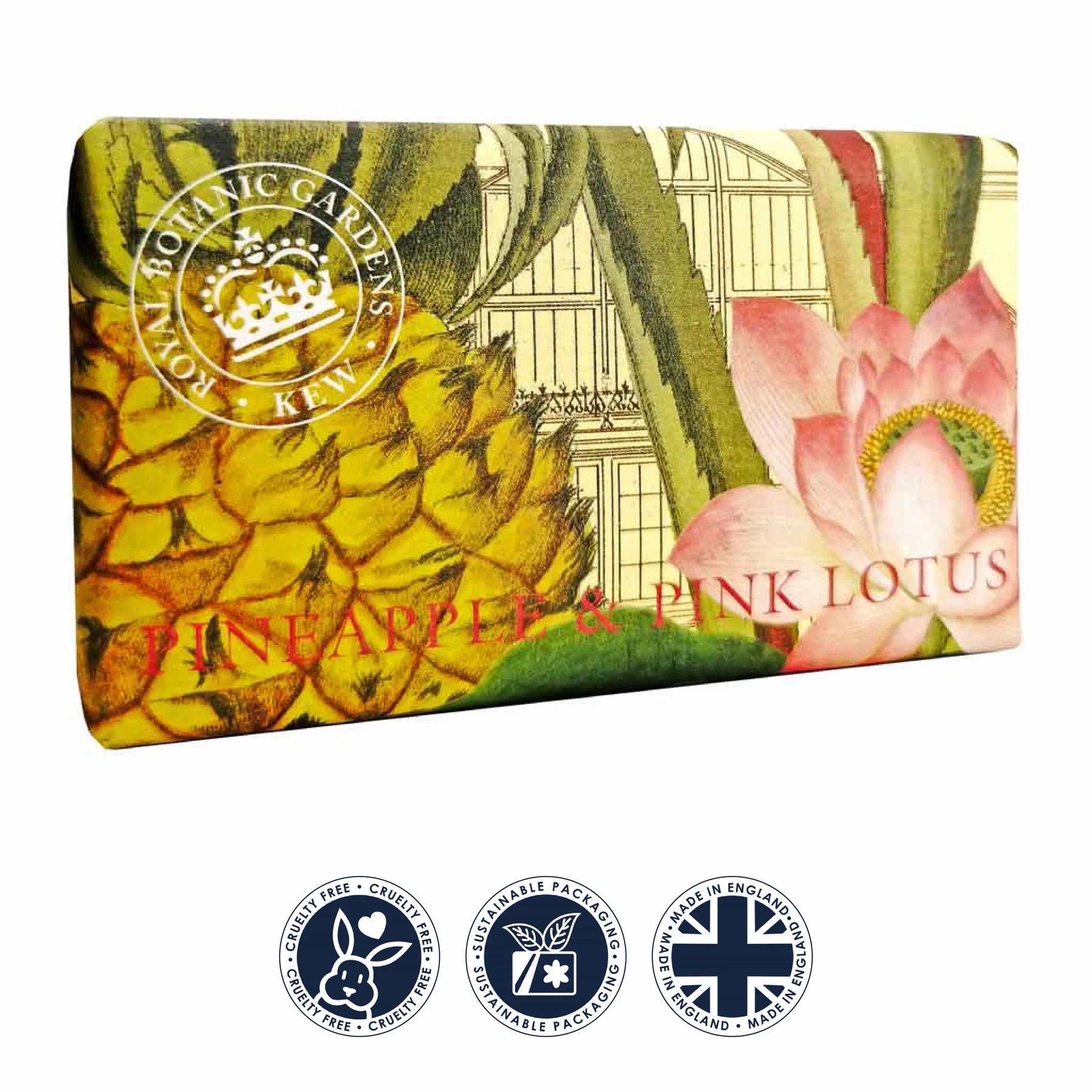 Royal Botanic Gardens Kew - Pineapple & Pink Lotus Soap