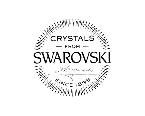 Chrysalini - Large Oval Swarovski Earring