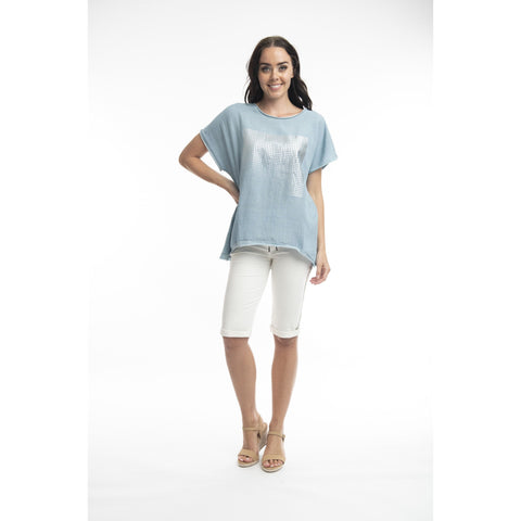 Orientique - Embellished Tee Graded Block