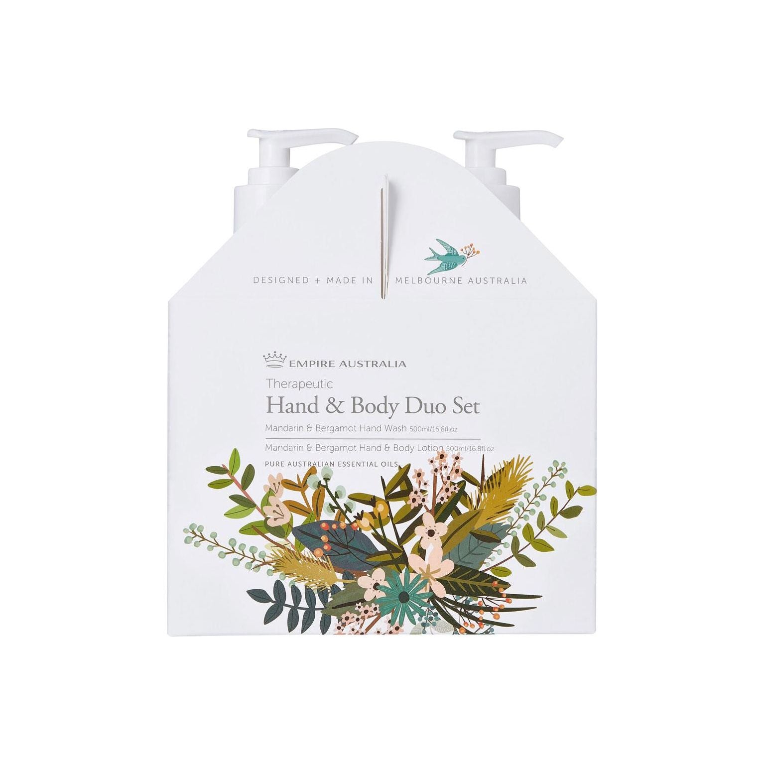 Empire Australia - Therapeutic Mandarin & Bergamot Hand/Body Care Duo