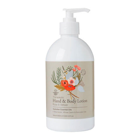 Empire Australia - Therapeutic Rose & Vetiver Hand/Body Care Duo