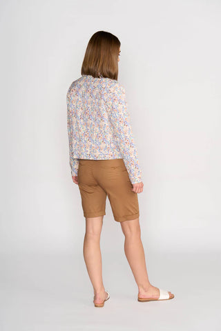 Vassalli - Printed Denim Jacket-Amalfi