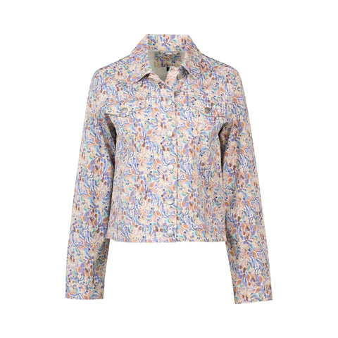 Vassalli - Printed Denim Jacket-Amalfi