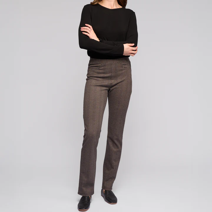 Vassalli - Bay Slim Leg Pull On Pant - Arc