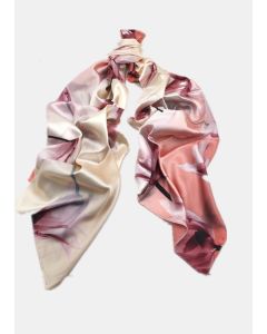 Zura - Silk Vintage Sheen Scarf - Orchid