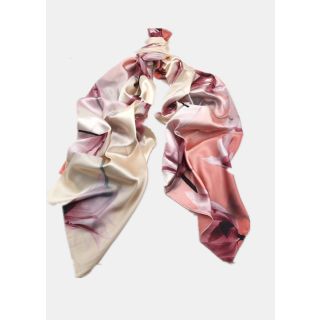 Zura - Silk Vintage Sheen Scarf - Orchid