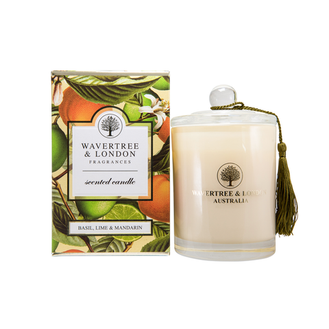 Wavertree and London - 1Basil Lime Mandarin Candle