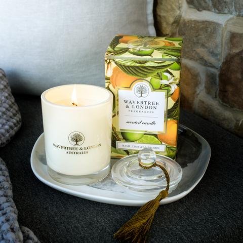 Wavertree and London - Basil Lime Mandarin Candle