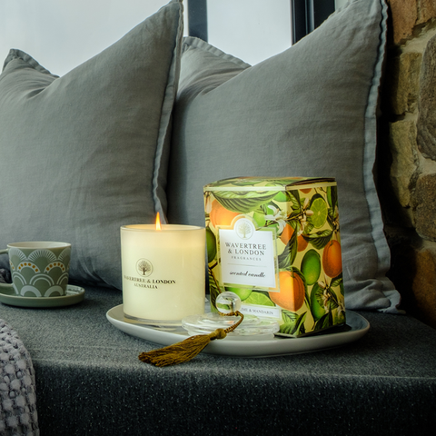 Wavertree and London - Basil Lime Mandarin Candle