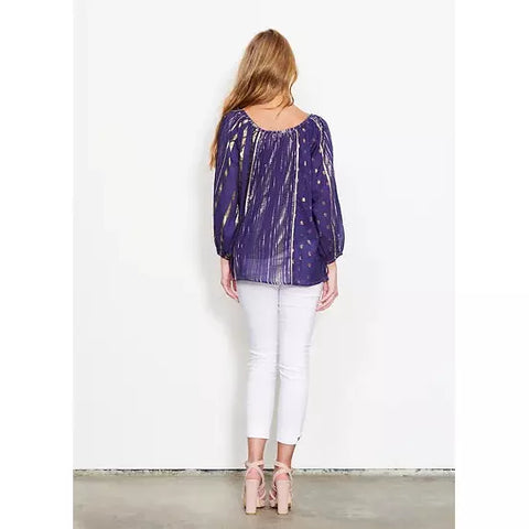 Caju - Casablanca Dreams Blouse Blue CZ501